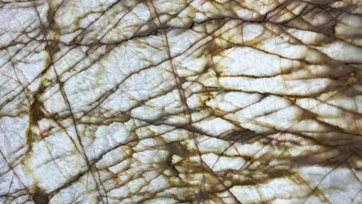 Translucent White Crystal Marble